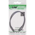 InLine DC Verlängerungskabel, DC Stecker/Buchse 3,5x1,35mm, AWG 18, schwarz 1m