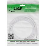InLine DC Verlängerungskabel, DC Stecker/Buchse 5,5x2,1mm, AWG 18, weiß 3m