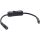 InLine DC Kabel mit Schalter, 4,0 x 1,7 mm, AWG 18, schwarz, 0,20 m
