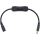 InLine DC Kabel mit Schalter, 5,5 x 2,5 mm, AWG 18, schwarz, 0,20 m
