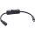 InLine DC Kabel mit Schalter, 5,5 x 2,5 mm, AWG 18, schwarz, 0,20 m