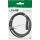 InLine DC Verlängerungskabel, Winkelstecker, 3,5 x 1,35 mm, schwarz, 0,5 m