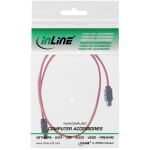 InLine SATA 6Gb/s Kabel, mit Lasche, 0,3m