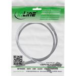 InLine SAS Anschlusskabel, Mini-SAS SFF-8087 an 4x SATA, 1:1, OCR, 1m