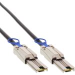 InLine SAS Anschlusskabel, Mini-SAS SFF-8088 an Mini-SAS...
