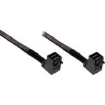 InLine Mini-SAS HD Kabel, SFF-8643 zu SFF-8643, beidseitig gewinkelt, 0,5m