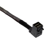 InLine Mini SAS HD Kabel, SFF-8643 gewinkelt zu 4x SFF-8482 + Strom, 1m
