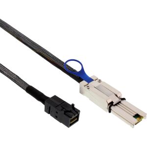 InLine Mini SAS HD Kabel, SFF-8643 zu SFF-8088, 1m