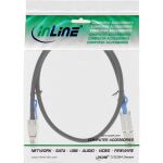 InLine externes Mini SAS HD Kabel, SFF-8644 zu SFF-8088, 6Gb/s, 2m
