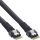 InLine Slim SAS Kabel, SFF-8654 4i zu SFF-8654 4i, 24Gb/s, 0,5m