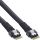 InLine Slim SAS Kabel, SFF-8654 4i zu SFF-8654 4i, 24Gb/s, 1m