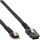 InLine Slim SAS Kabel, SFF-8654 zu Mini SAS SFF-8087, 12Gb/s, 1m