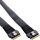 InLine Slim SAS Kabel, SFF-8654 8i zu SFF-8654 8i, 48 Gb/s, 0,75 m