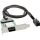InLine SAS HD LP PCI Slotblech m. Kabel, ext. SFF-8088 auf int. SFF-8643, 0,5m