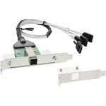 InLine SAS HD Slotblech PCI + 50p Centr., mit Kabel, ext. SFF-8644 auf int. 4x