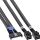 InLine MCIO Kabel, MCIO x8 auf 2x MiniSAS-HD SFF-8643, 1 m