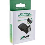InLine SATA Adapter Stecker / Buchse, gewinkelt nach unten