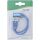 InLine SATA 6Gb/s Anschlusskabel rund, abgewinkelt, blau, mit Lasche, 0,5m