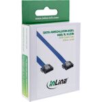 InLine SATA 6Gb/s Anschlusskabel klein, mit Sicherheitslasche, 0,5m