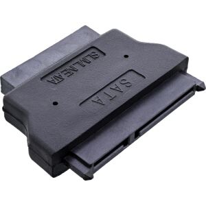InLine Adapter SATA, 22pol ST (7+15) auf Slimline 13pol BU (7+6)