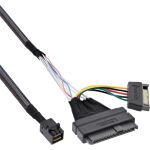InLine U.2 Anschlusskabel, SSD mit U.2 (SFF-8639) an SFF-8643 + Strom, 0,5m