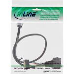 InLine U.2 Anschlusskabel, SSD mit U.2 (SFF-8639) an SFF-8643 + Strom, 0,75m