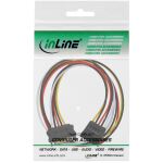 InLine Strom Verlängerung intern, SATA Stecker / Buchse, 0,50m