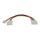 InLine Strom Y-Kabel intern, 1x 5,25" an 1x 3,5" + 1x 5,25", 0,20m
