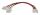 InLine Strom Y-Kabel intern, 1x 5,25" an 2x 5,25", bulk 0,20m