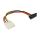InLine SATA Stromadap.-kab., 1x 13,34cm (5,25") BU/15pol SATA ST, unten abgew.