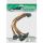 InLine SATA Strom-Y-Kabel, SATA BU/4x SATA ST gew., m. Laschen, 0,30m