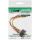 InLine SATA Strom-Y-Kab., SATA BU/2x SATA ST gew., m. Sicherheitslaschen, 0,30m