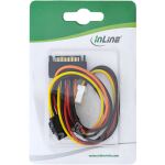 InLine SATA Stromadapapterkabel, SATA BU an SATA ST + 8,89cm (3,5") Stecker