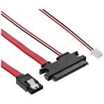 InLine SATA Anschlusskabel für Banana Pi, mit Daten- und Stromanschluss, 0,35m
