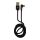 LC-Power LC-C-USB-MICRO-1M-2 USB A zu Micro-USB Kabel, schwarz, gewinkelt, 1m