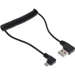 InLine USB DUAL+ KFZ-Ladeset, Stromadapter 1m Kabel, 12/24VDC zu 5V DC/2.1A