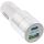 InLine USB 36W KFZ Ladegerät QC 3.0, USB-A + USB-C, PD 3.0, 12/24V DC, weiß
