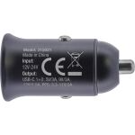 InLine USB KFZ Stromadapter Power Delivery, 2x USB-C, schwarz, max. 33W