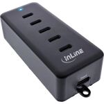 InLine 5-Port USB-C PowerHub, Ladegerät-Erweiterung,...
