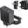 InLine TravelCharge USB-C Netzteil 140W, GaN, festes Kabel, EU/UK/US, schwarz