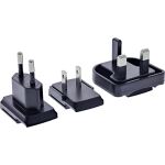 InLine 3-Port TravelCharge, 65W USB-Netzteil, 2x USB-C, 1x USB-A, EU/UK/US