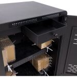 InLine Mobiler Ladeschrank, 32x USB-C, 2000W, PD3, QC5, abschließbar, schwarz