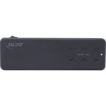 InLine Multiport Netzteil, 6x USB-C, GaN, 120W, PD 3.0, schwarz