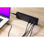 InLine Multiport Netzteil, 6x USB-C, GaN, 120W, PD 3.0, schwarz