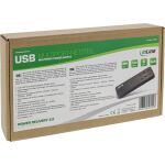 InLine Multiport Netzteil, 6x USB-C, GaN, 120W, PD 3.0, schwarz