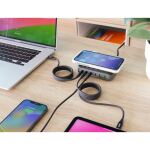 InLine Qi Powerstation Multiport Netzteil, 4x USB-C, 2x USB-A, GaN, 100W