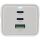 InLine USB Netzteil, GaN Ladegerät, 2x USB-C, 1x USB-A, mit Schutzkontaktbuchse