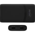 InLine USB Reise-Netzteil Ladegerät, Dual USB-C, PD, PPS, 65W, flach, schwarz