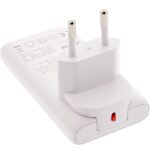 InLine USB Reise-Netzteil Ladegerät, Dual USB-C, PD, PPS, 65W, flach, weiß
