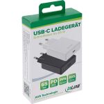 InLine USB Netzteil Ladegerät, Single USB-C, PD, AVS, 65W, weiß